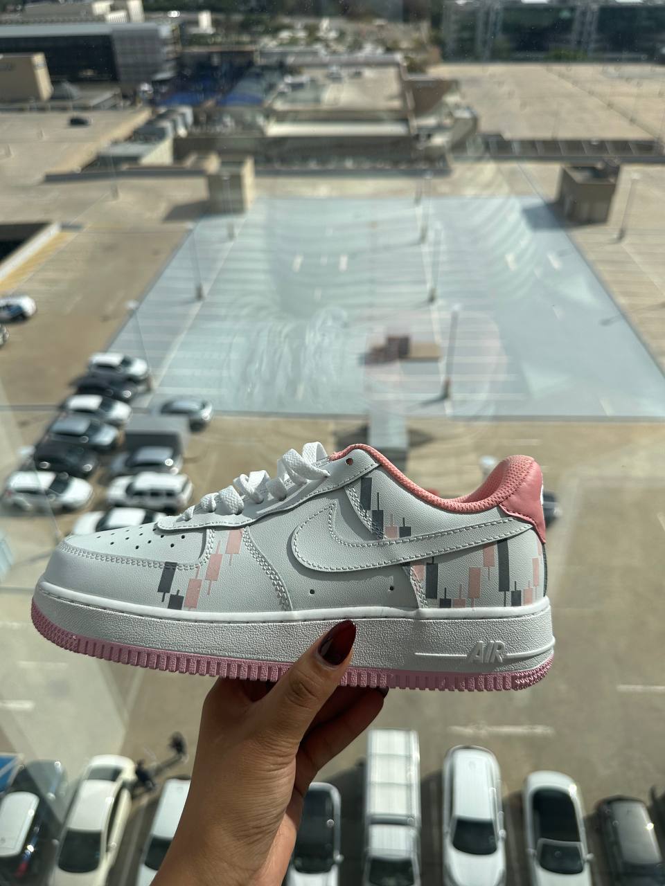 Pink Custom Airforce 1