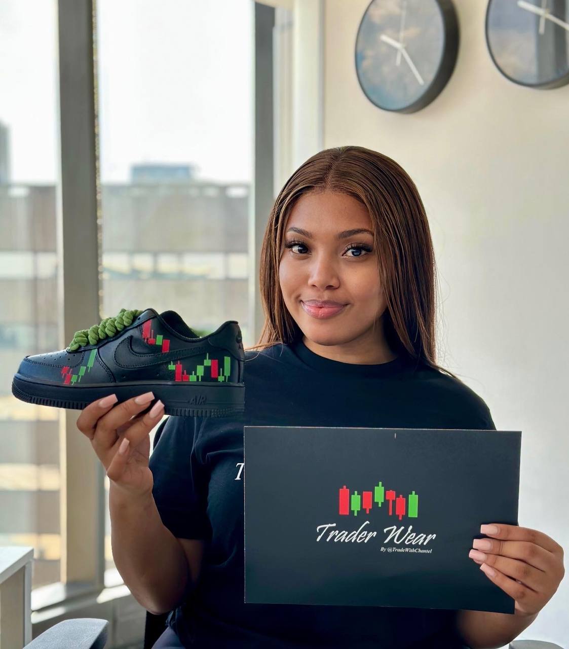 Black Custom Air Force 1