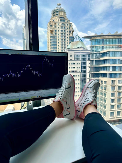 Pink Custom Airforce 1